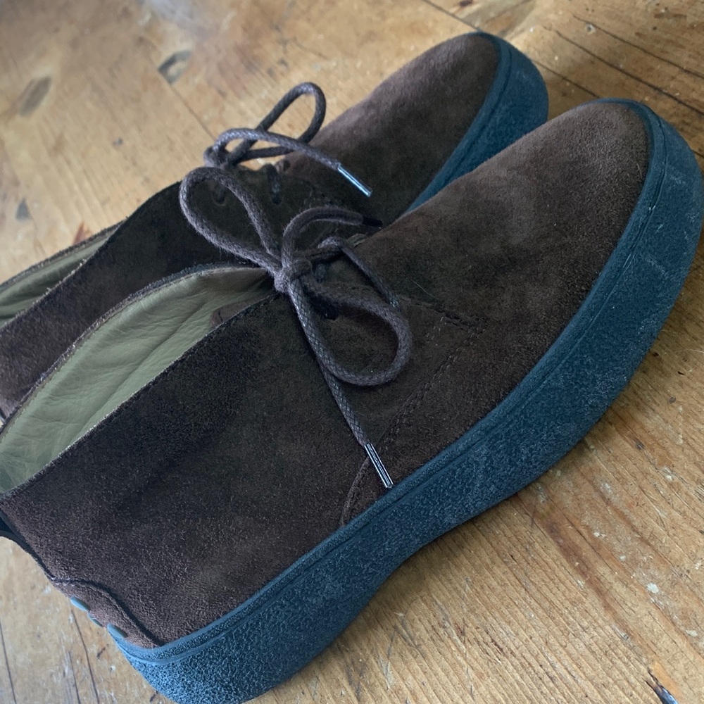 Tods Men's Brown Suede Desert Boots - Picture 5 of 16